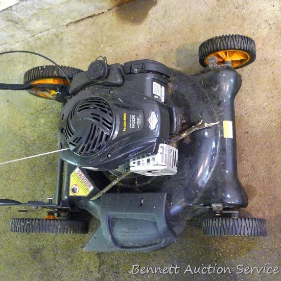 Poulan Pro Self Propelled Lawn Mower Briggs Stratton Motor Wheel