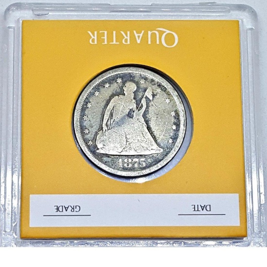 1875 US 20 cent piece