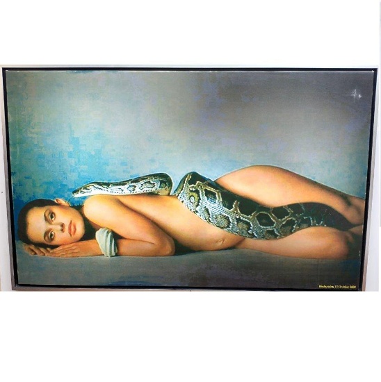 Nastassja Kinski & the Serpent print, by Richard Avedon.
