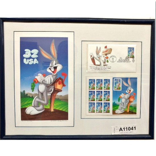 Bugs Bunny First Day Issue #609 of 2500 with COA