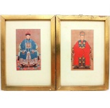 (2) Vintage Asian Prints