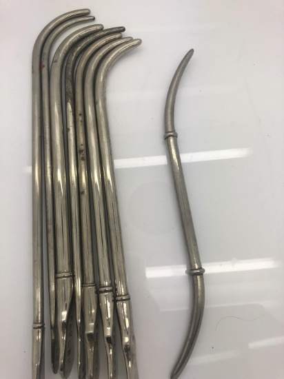 Vintage Van Buren Urethral Dilator 8 Pieces