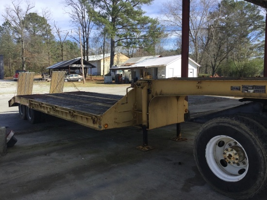 1968 Fontaine Semi Low Bed 25 Ton Trailer