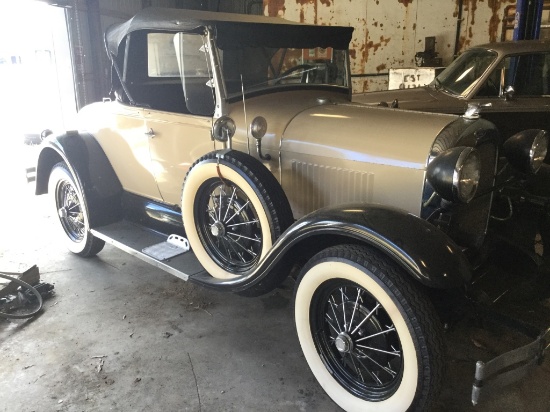 1980 Shay Model A Repro Rumble Seat Cabriolet Roadster