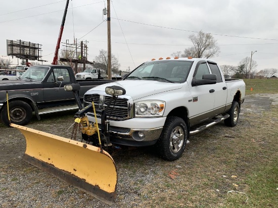 155 - 08 Ram 2500 W/ 7 1/2 " Meyer Snow Plow