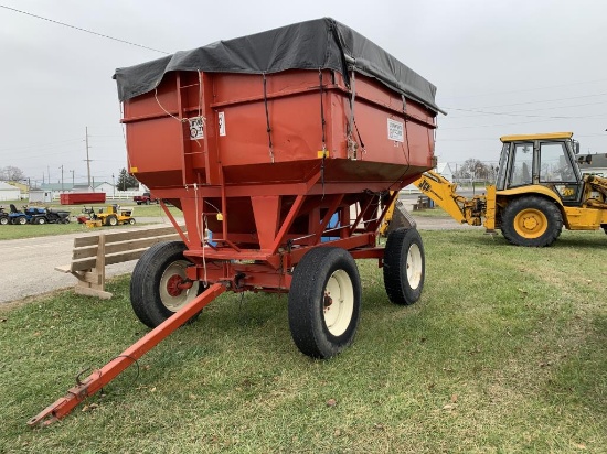 54 - Unverferth Mccurdy 275 Bu Hopper Wagon
