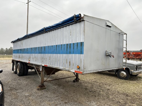 262 - 1987 Agritrailer 28', Single Hopper