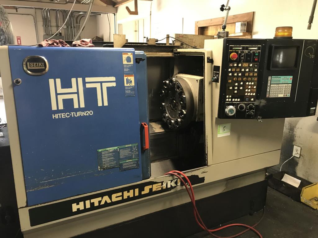 Hitachi-Seiki Hitec-Turn20SII, lathe, good | Proxibid