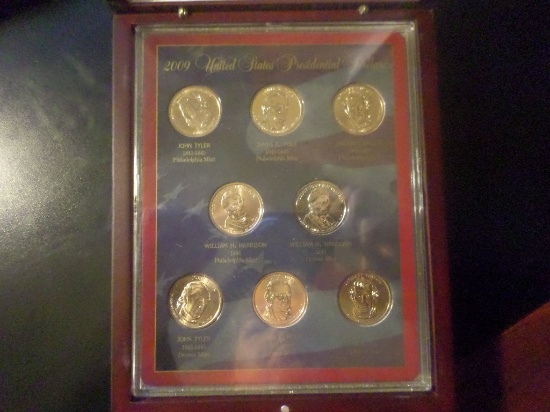 2009 Presidential Dollars in Commemorative Wooden Box