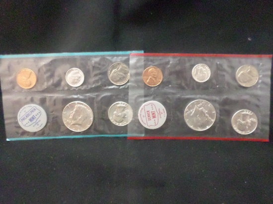 1964 Philadelphia and Denver  Mint Set