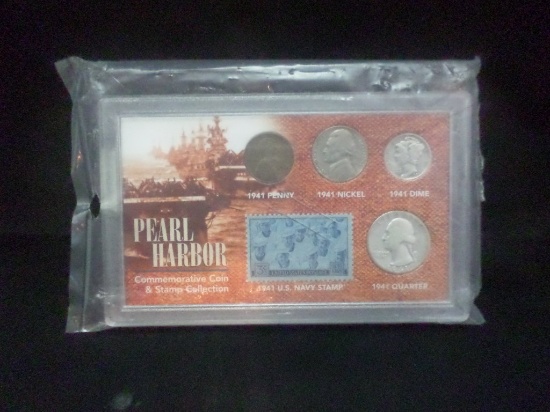 Pearl Harbor Coin and Stamp Collection