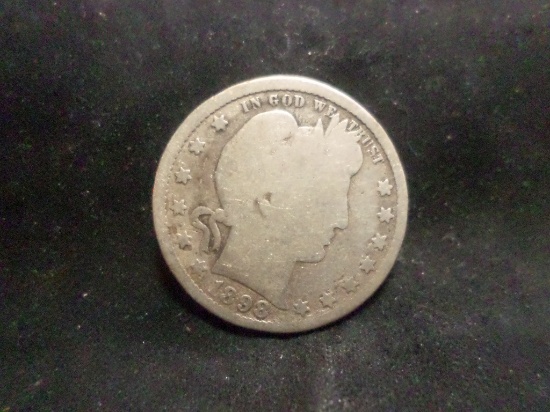 1898 Barber Quarter