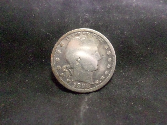 1898 Barber Quarter