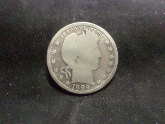 1899 Barber Quarter