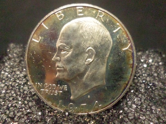 1974 S EISENHOWER PROOF DOLLAR