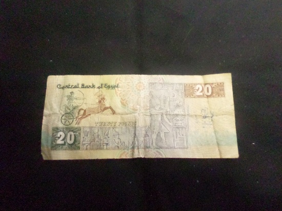 Central Bank of Egypt Twenty Pound Note