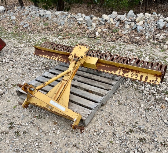 King Cutter  6 ft Landscape Rake