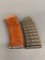 Two rifle magazines.
