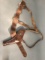 British Webley Mk. IV revolver holster with belt and sling.