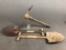 2 WWII U.S. Army entrenching tools.