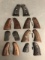 Group of gun grips