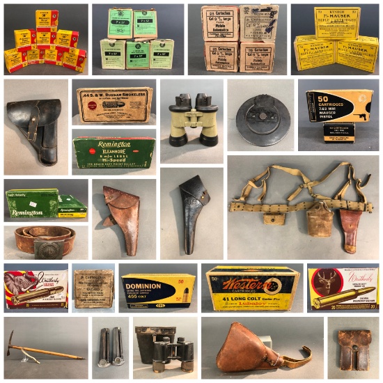 Ammunition and Militaria Auction Part 1
