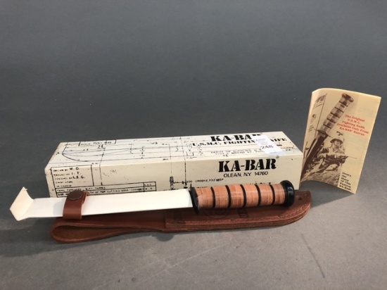 100th Anniversary Orleans N.Y. KA-BAR USMC fighting knife