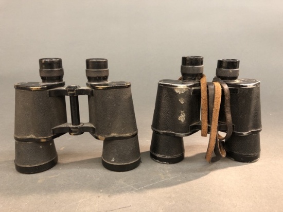 2 WW2 binoculars