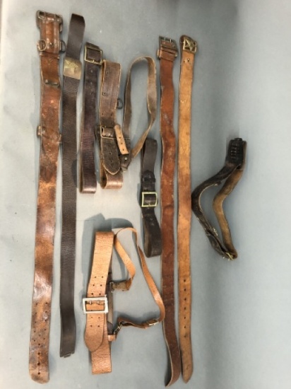 9 leather belts