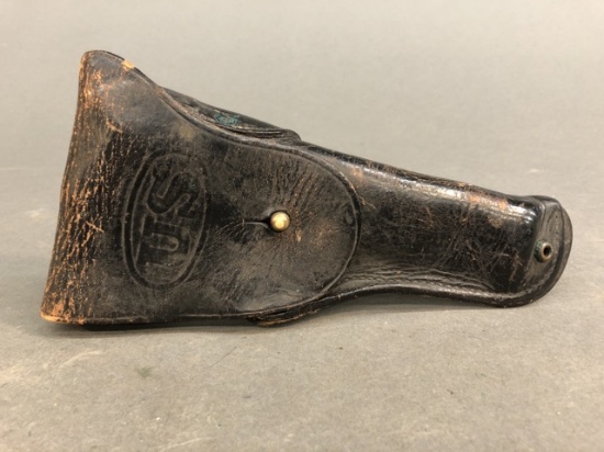 Rare WW2 U.S. M1911 pistol leather holster.