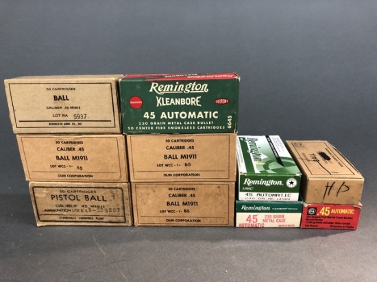 500 rounds of 45 ACP