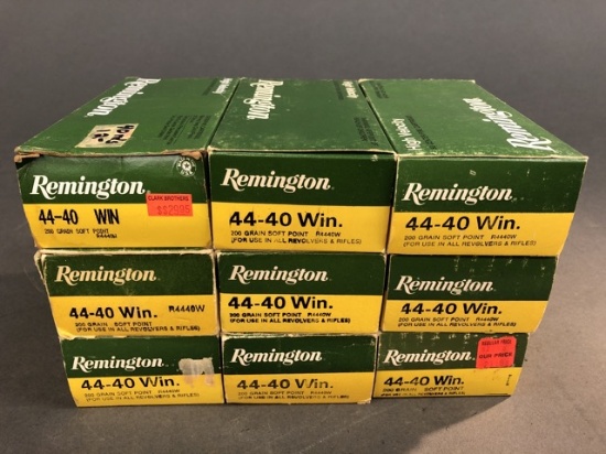 440 rounds of Remington 44-40 Winchester - 200 grain soft point