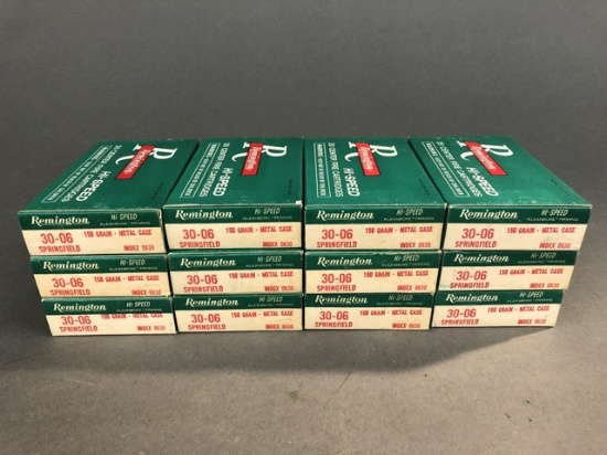 240 rounds of Remington HI-SPEED 30-06 - 150 grain FMJ