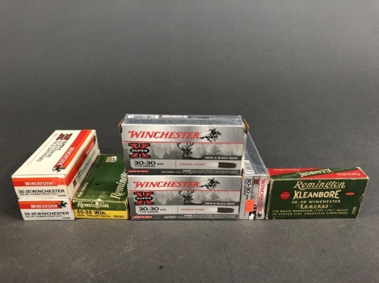120+ rounds of assorted 30-30 Winchester