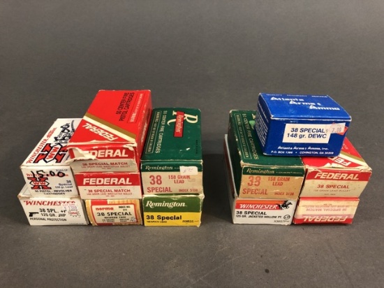 ~500 rounds of assorted 38 Special