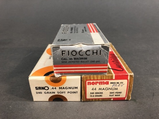 150 rounds of 44 magnum