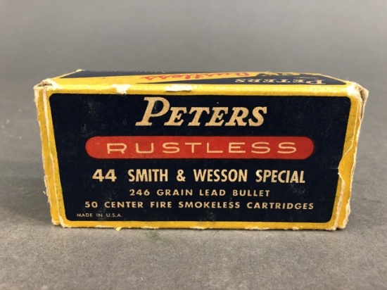 Two boxes of Peters 44 S&W Special