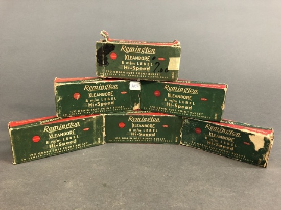 91 rounds of Remington Kleanbore Hi-Speed 8mm Lebel - 170gr soft point