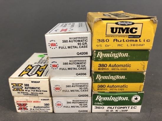 ~439 rounds of assorted 380 ACP