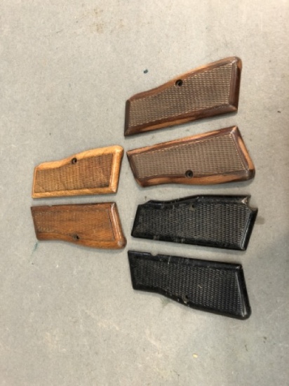 Three sets of Hi Power grips