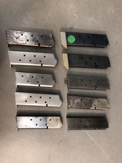 Group of 1911 magazines