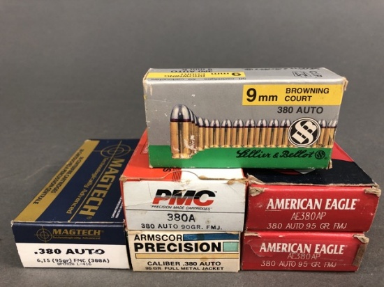 288 assorted rounds of 380 ACP