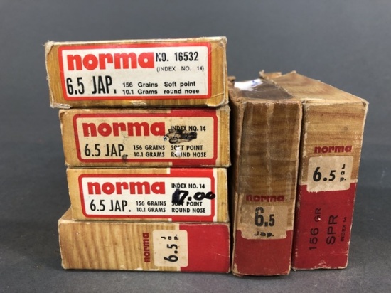 79 rounds of mixed Norma 6.5 Japanese and reloads