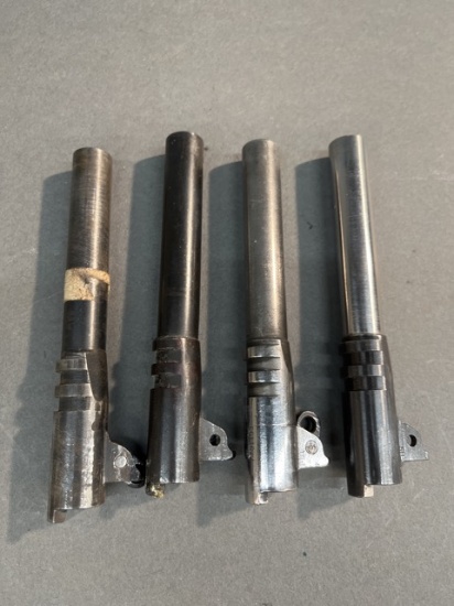 4 U.S. GI M1911 pistol barrels.