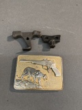 Thompson Center belt buckle for contender and tools.