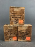 3 boxes Polish surplus 9mm ammunition