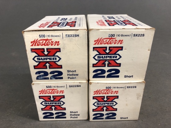1,900 rounds of Western Super X - 22 short
