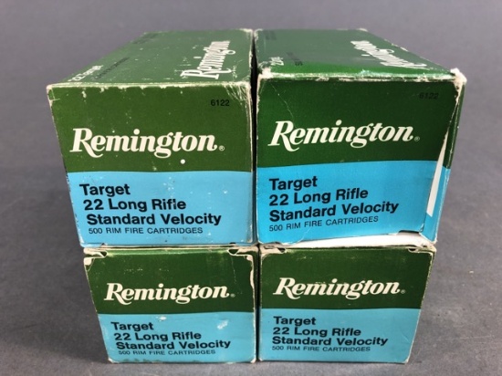 1,750 rounds of Remington 22 LR - Target standard velocity