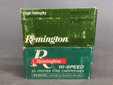 2 boxes of Remington 350 REM MAG ammo