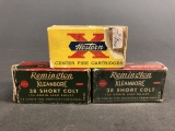 3 boxes of 38 Short Colt ammo